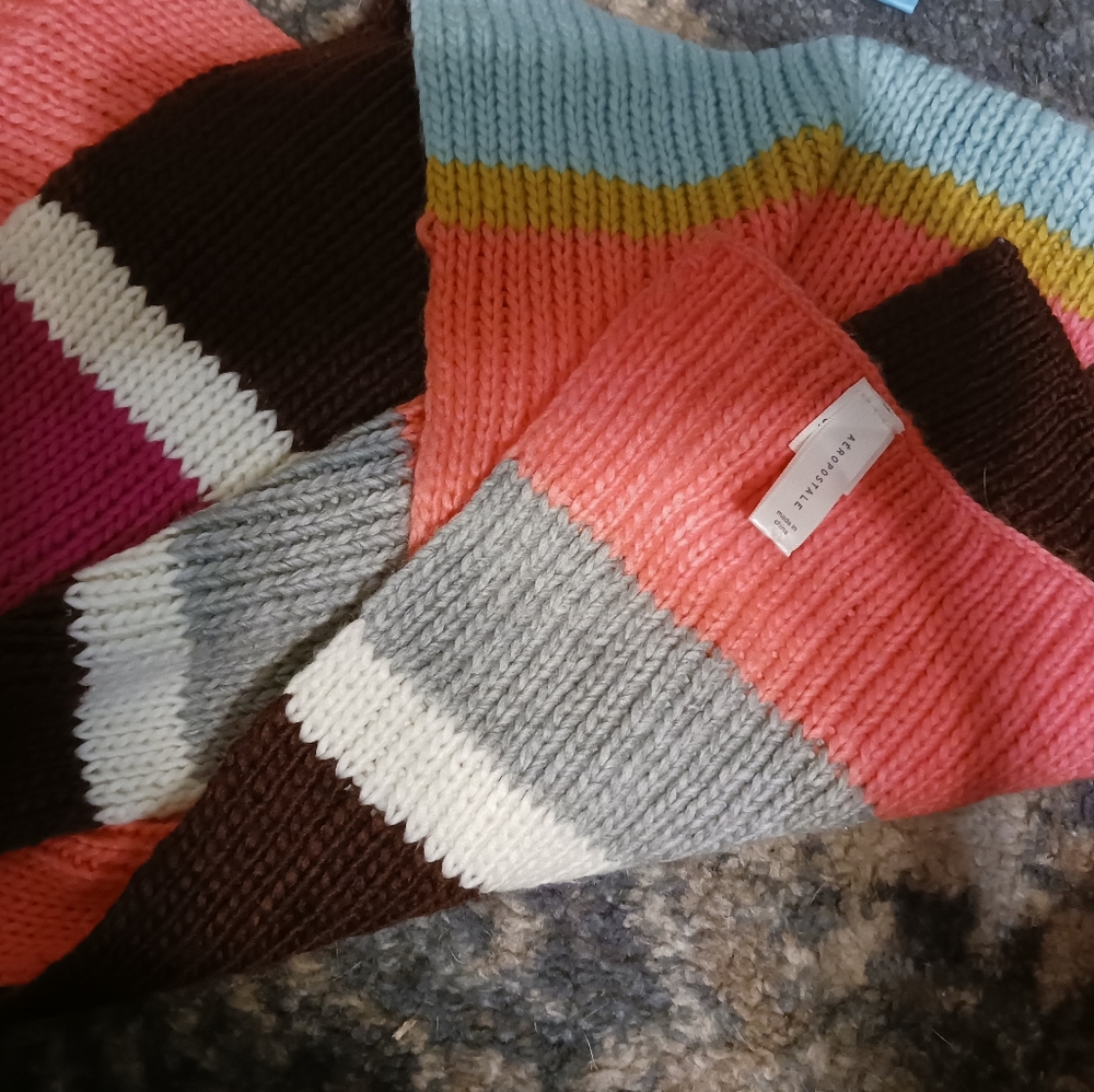 Aeropostale stripe scarf